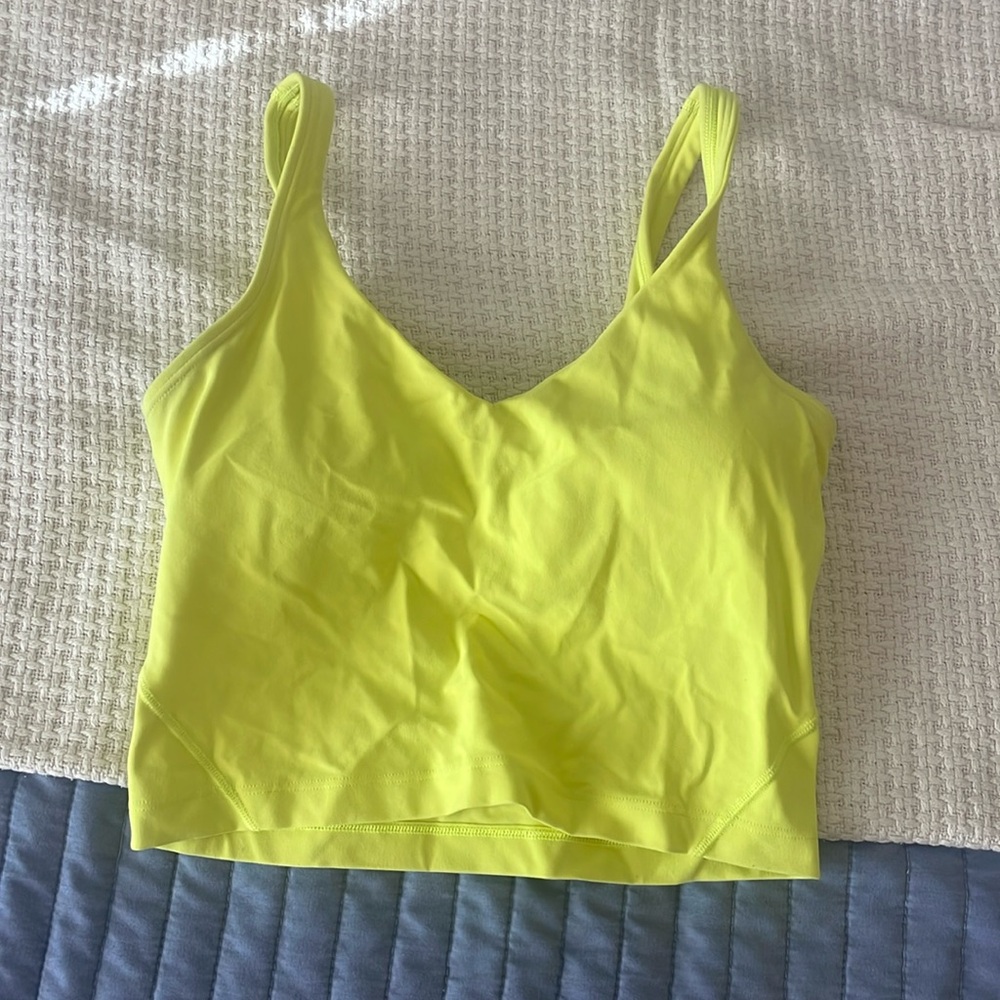 Lululemon cropped align tank